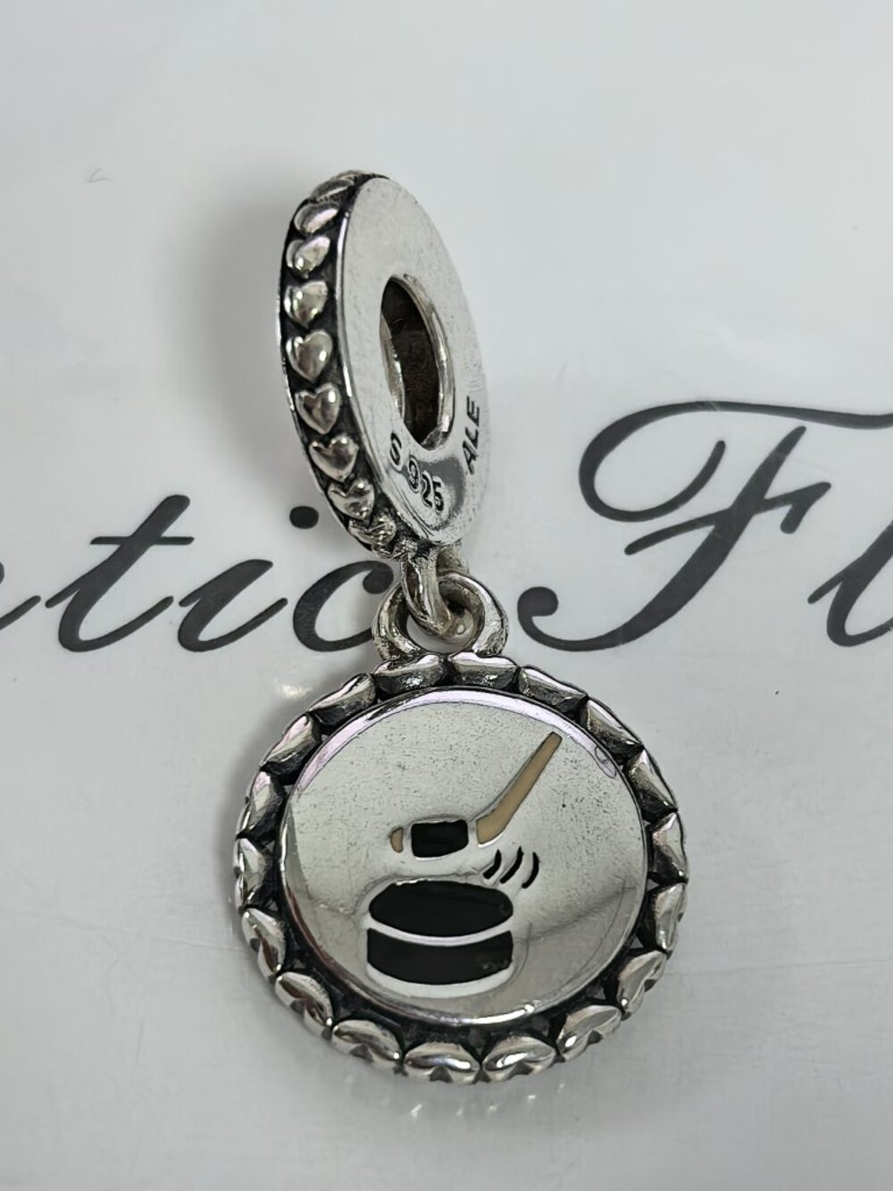 Pandora Hockey Charm Pendant, S925 Silver Jewelry Bracelets